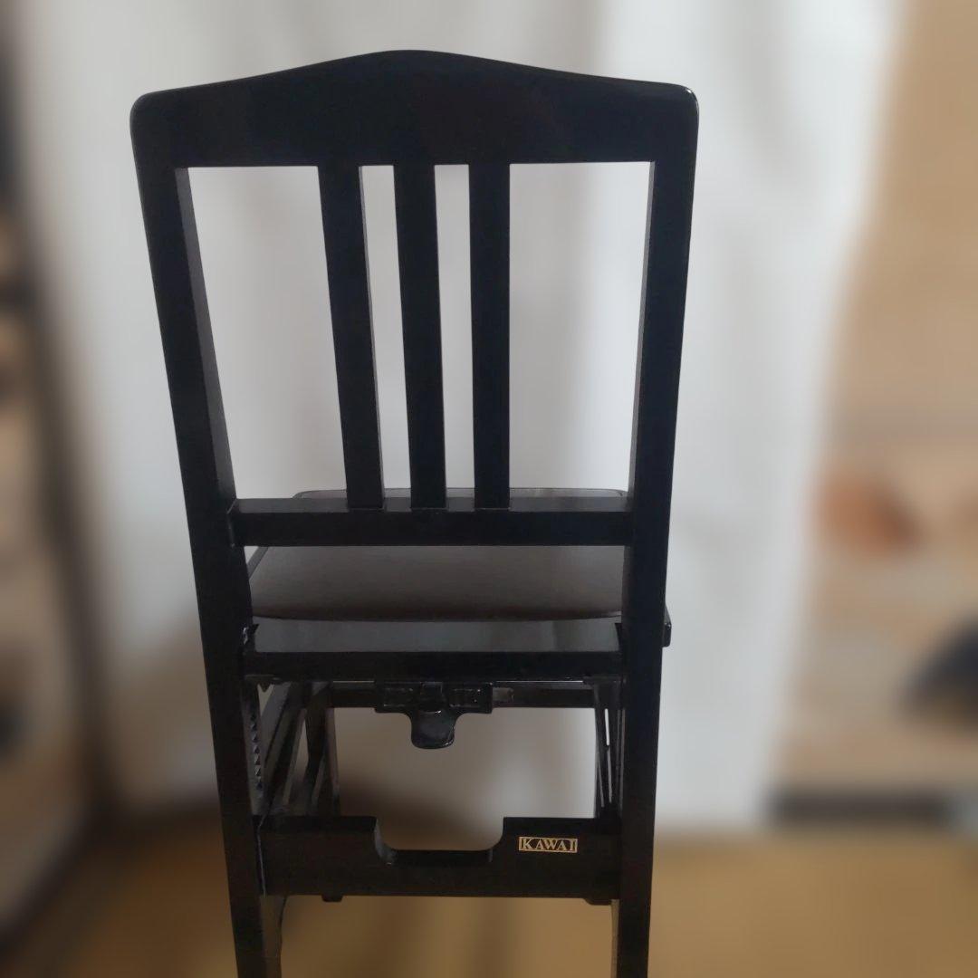 ITO トムソン椅子 ピアノ椅子 高さ調整（42~53）椅子 (ストッパー付き)