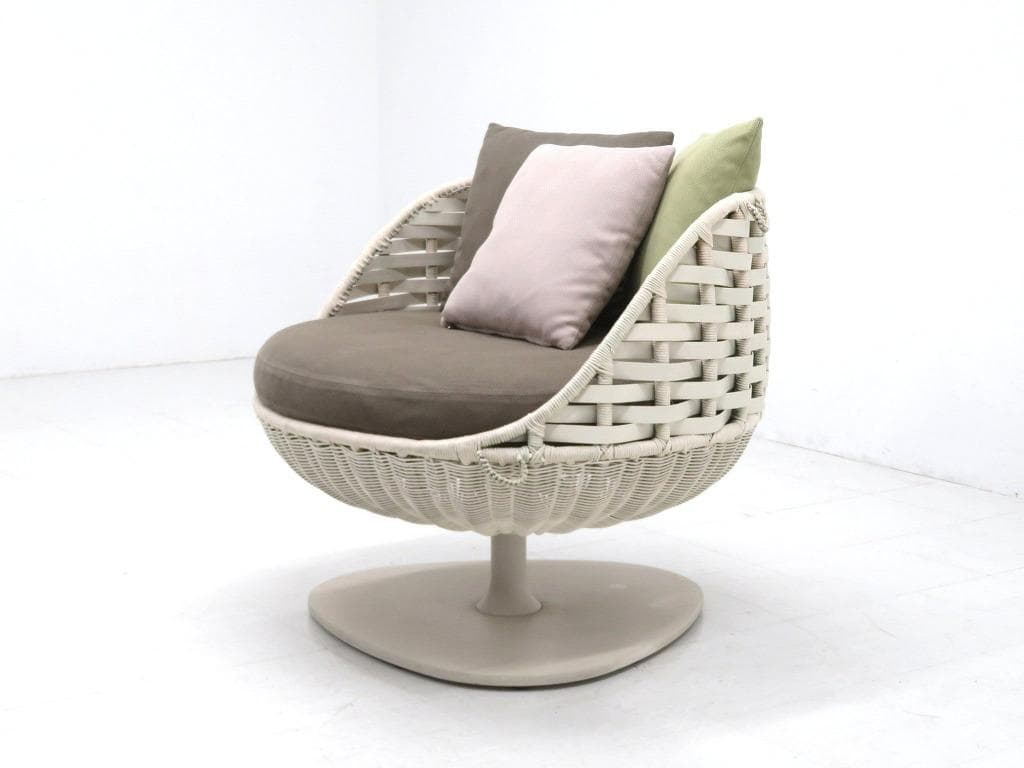 展示品　デドン　回転式　ラウンジチェア　アウトドア　ソファ　高級　モダン