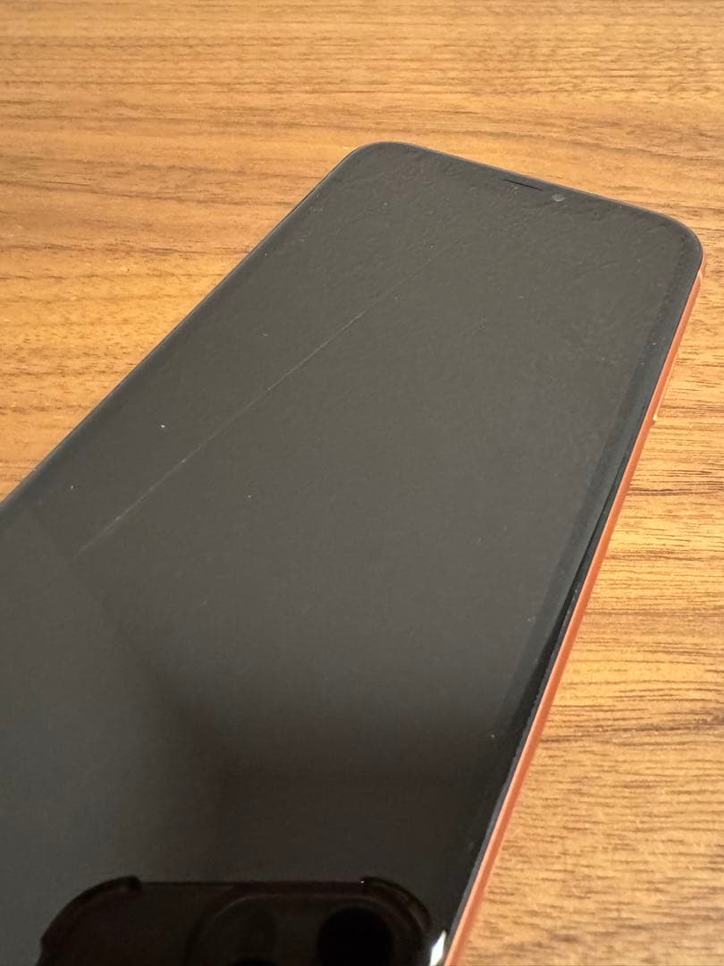 iPhone XR 64GB コーラル　SIMフリー　割れあり