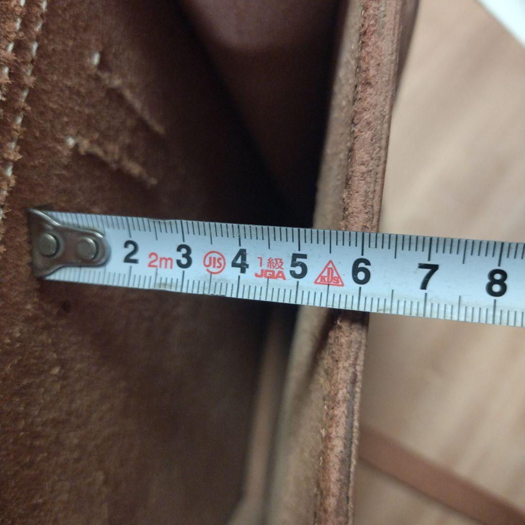 旧日本軍陸軍将校用　大型図嚢レプリカ（本皮）