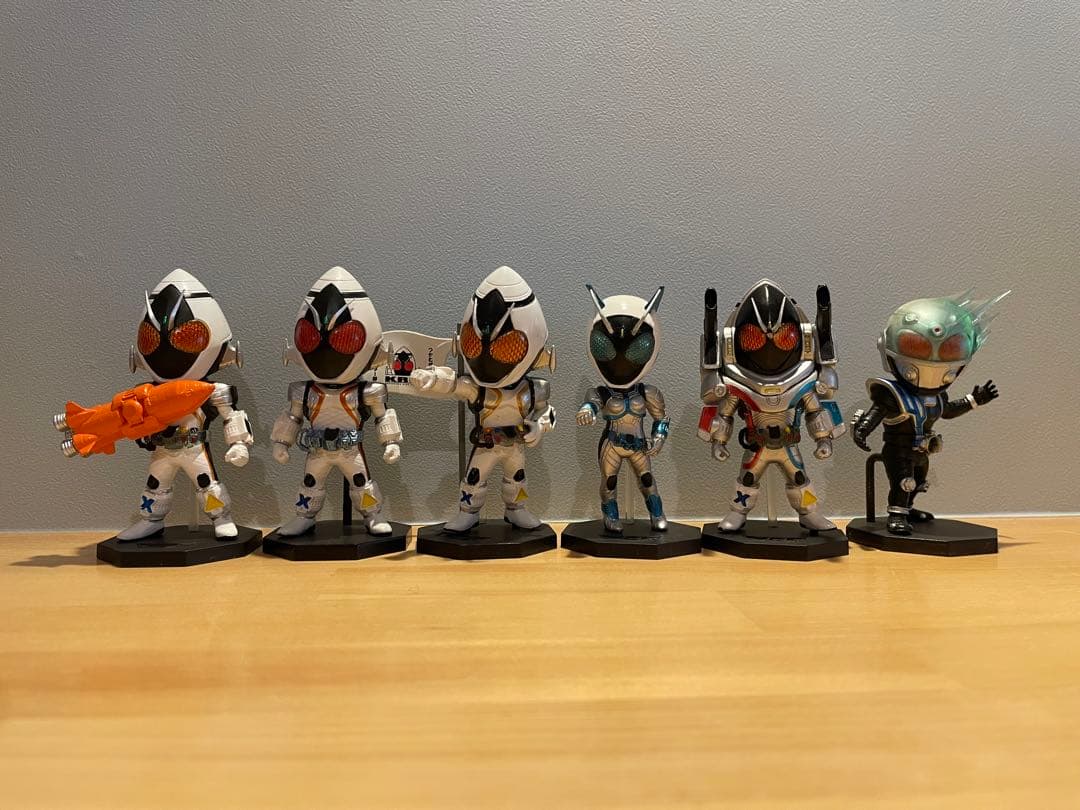 仮面ライダーワールドコレクタブルフィギュア　66体セット