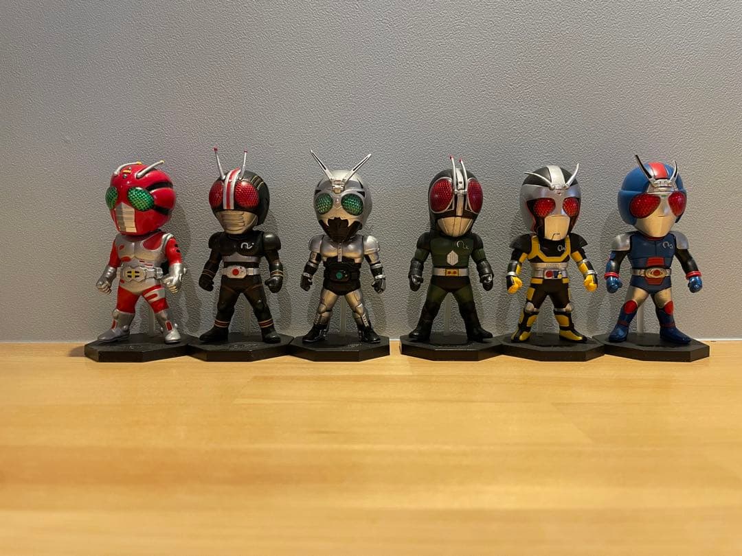 仮面ライダーワールドコレクタブルフィギュア　66体セット