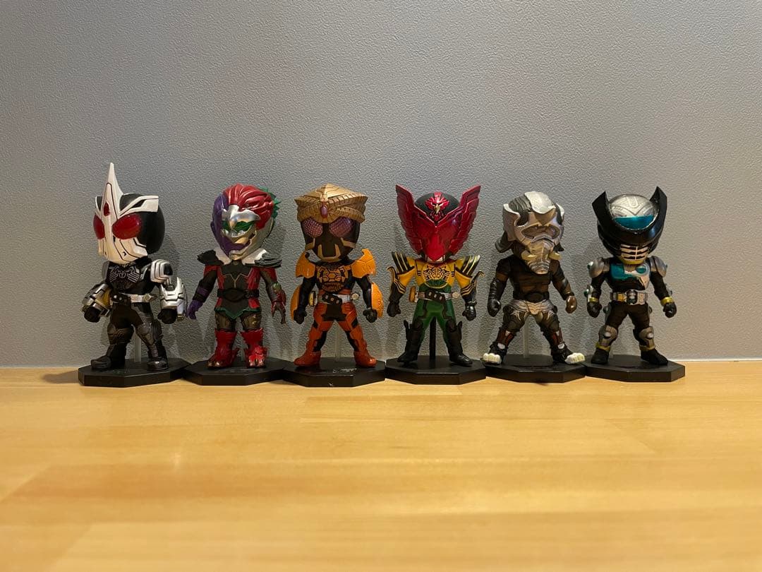 仮面ライダーワールドコレクタブルフィギュア　66体セット