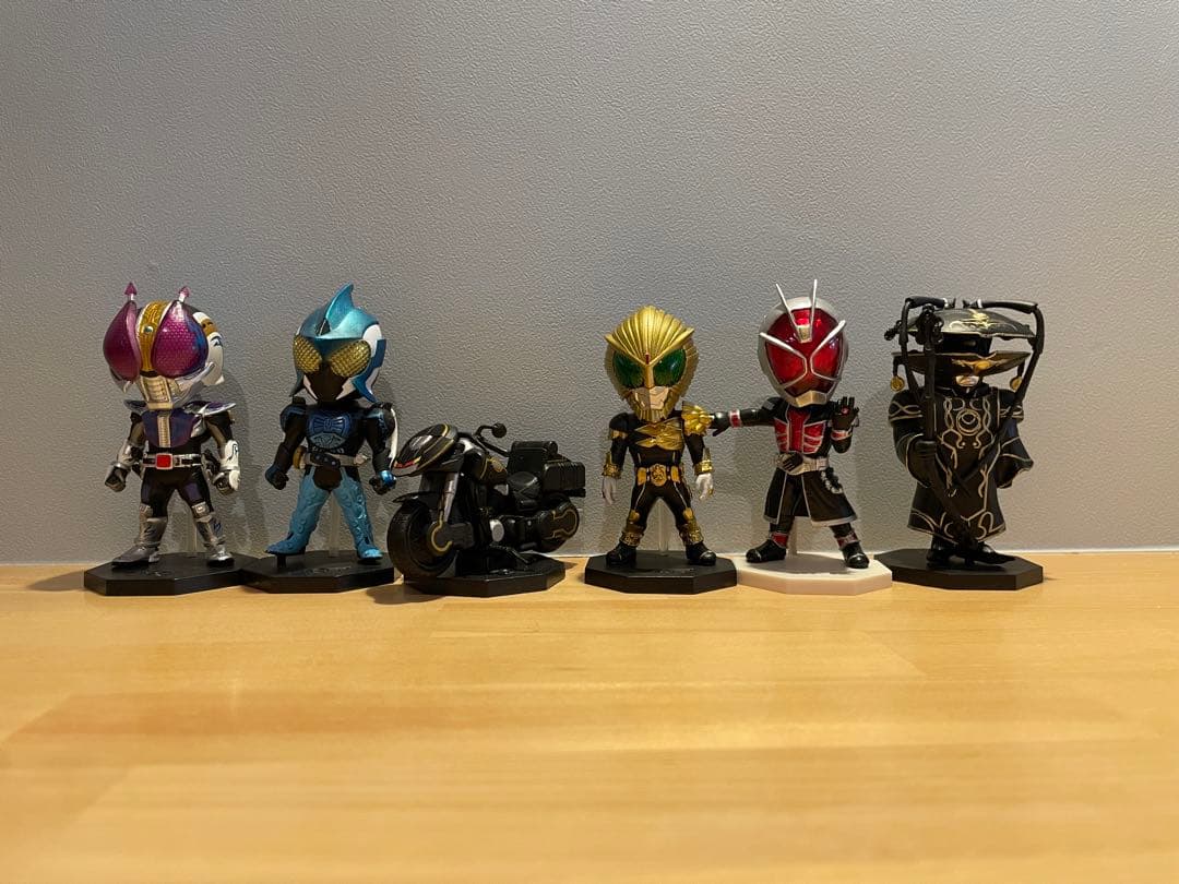 仮面ライダーワールドコレクタブルフィギュア　66体セット