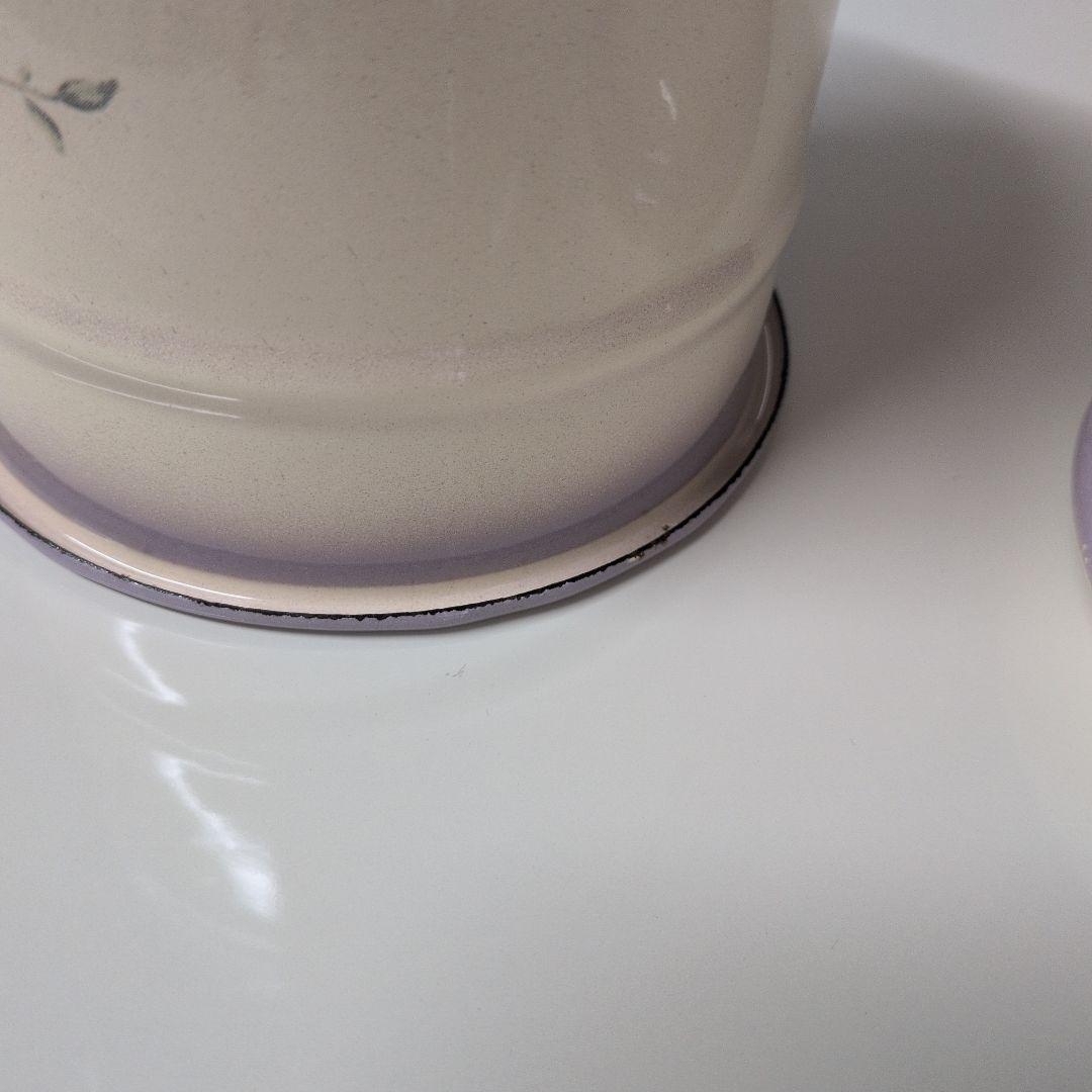 旧 imane ビビアン パープル ビードキャニスター 3点set イマン