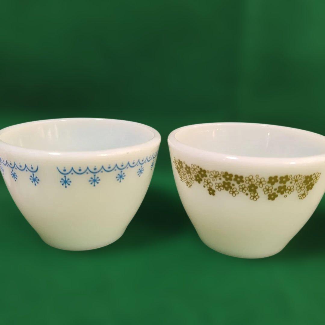 パイレックス コーニング カスタードカップ 7個セット 1個薄く欠け有