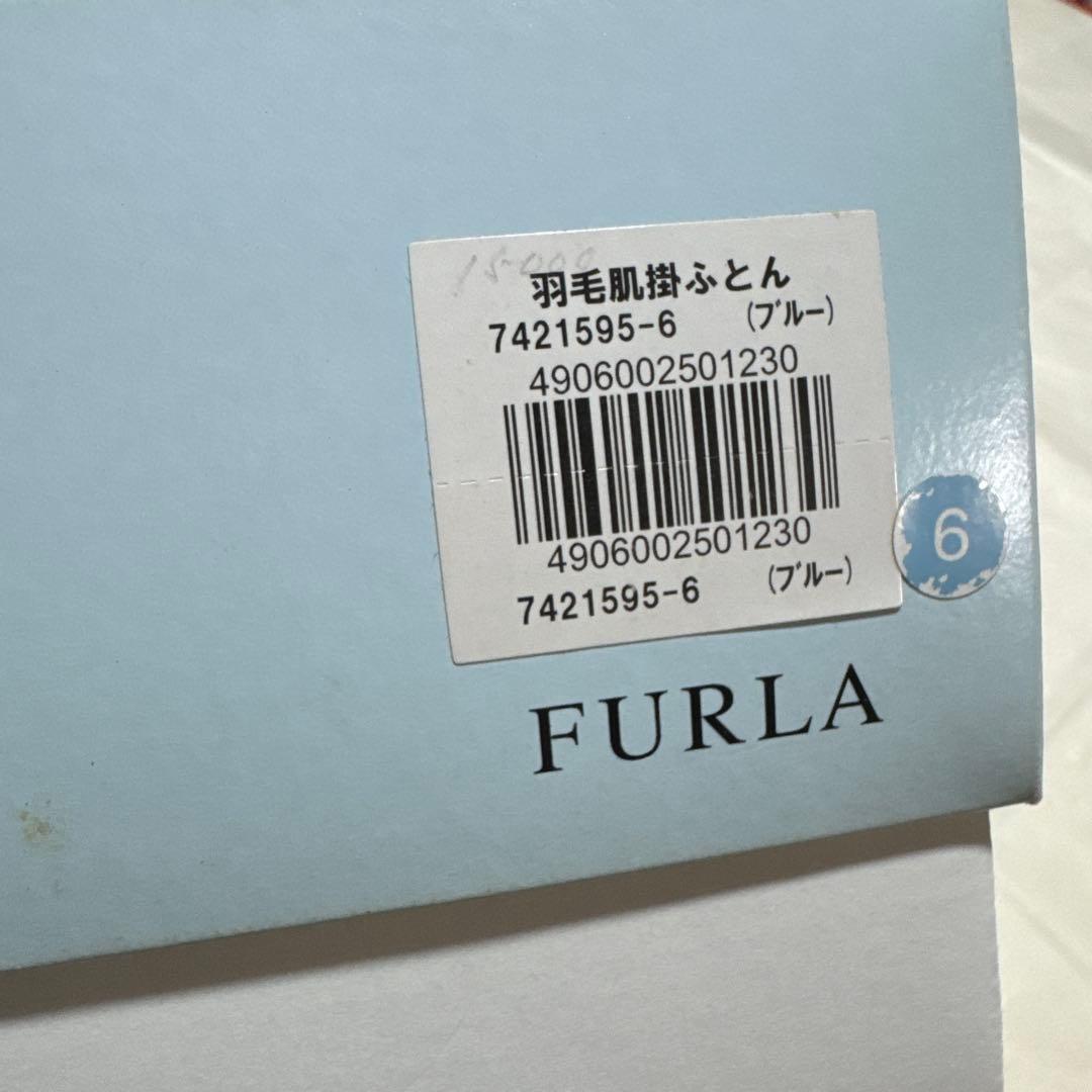 新品未使用 FURLA 羽毛肌掛ふとん