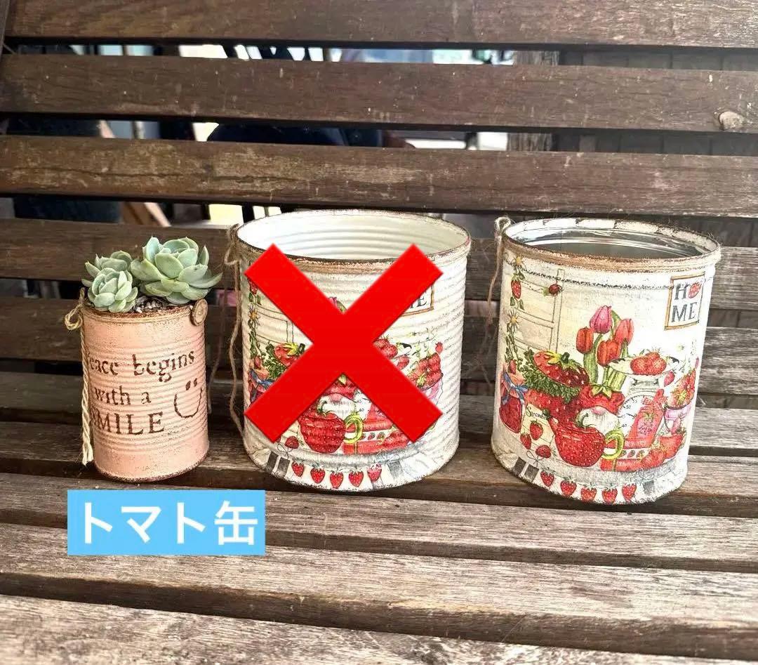 リメイク缶おまとめセット☆多肉植物☆寄せ植え☆インテリア