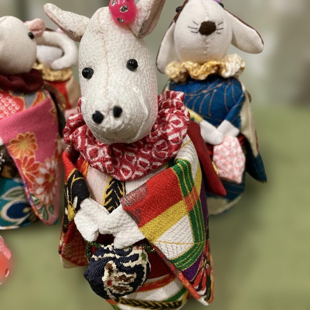 十二支 ハンドメイド動物ぬいぐるみセット