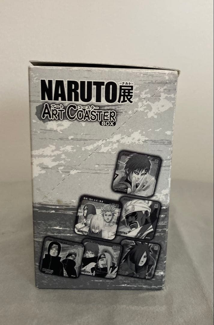 NARUTO展 ART COASTER BOX 全種 ナルト展 コースター