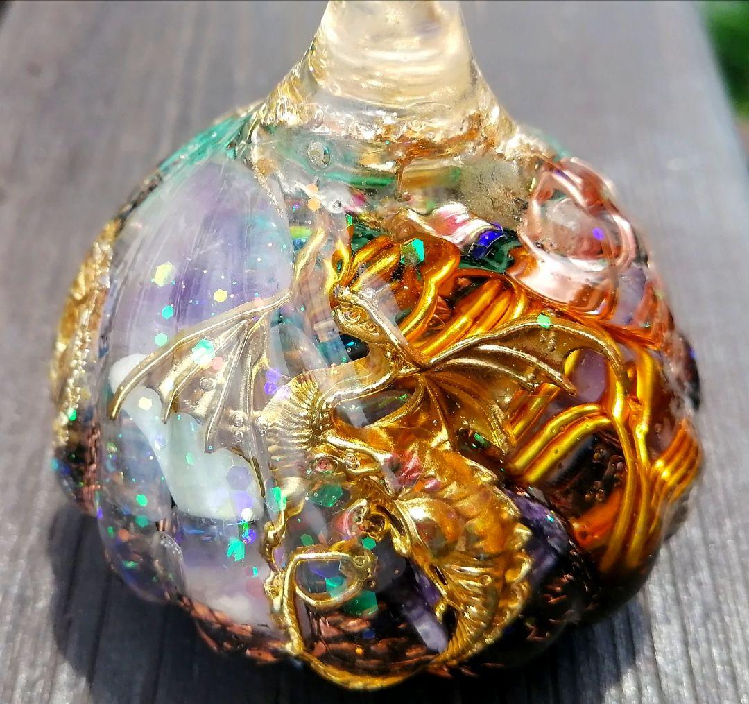 W✧DRAGONS✧ねじねじ✧宝珠型のオルゴナイト❤りりはさま❤専用です