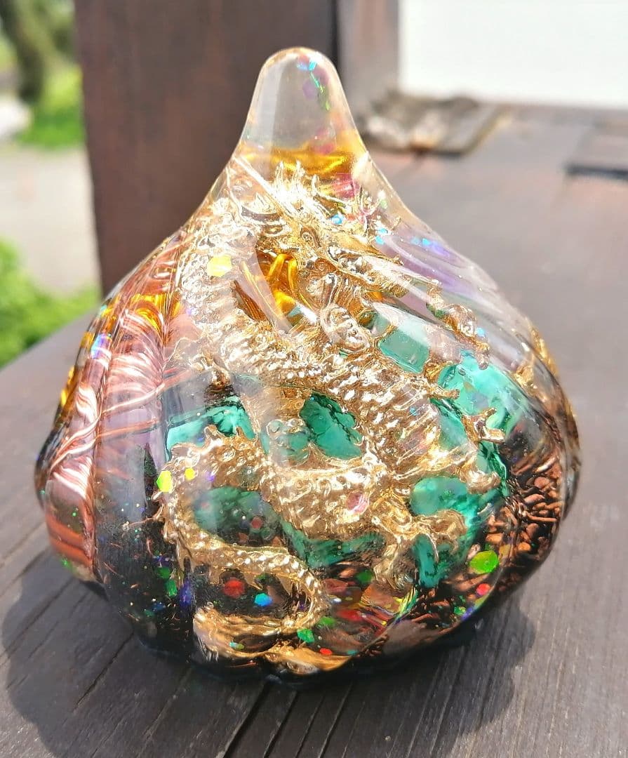 W✧DRAGONS✧ねじねじ✧宝珠型のオルゴナイト❤りりはさま❤専用です