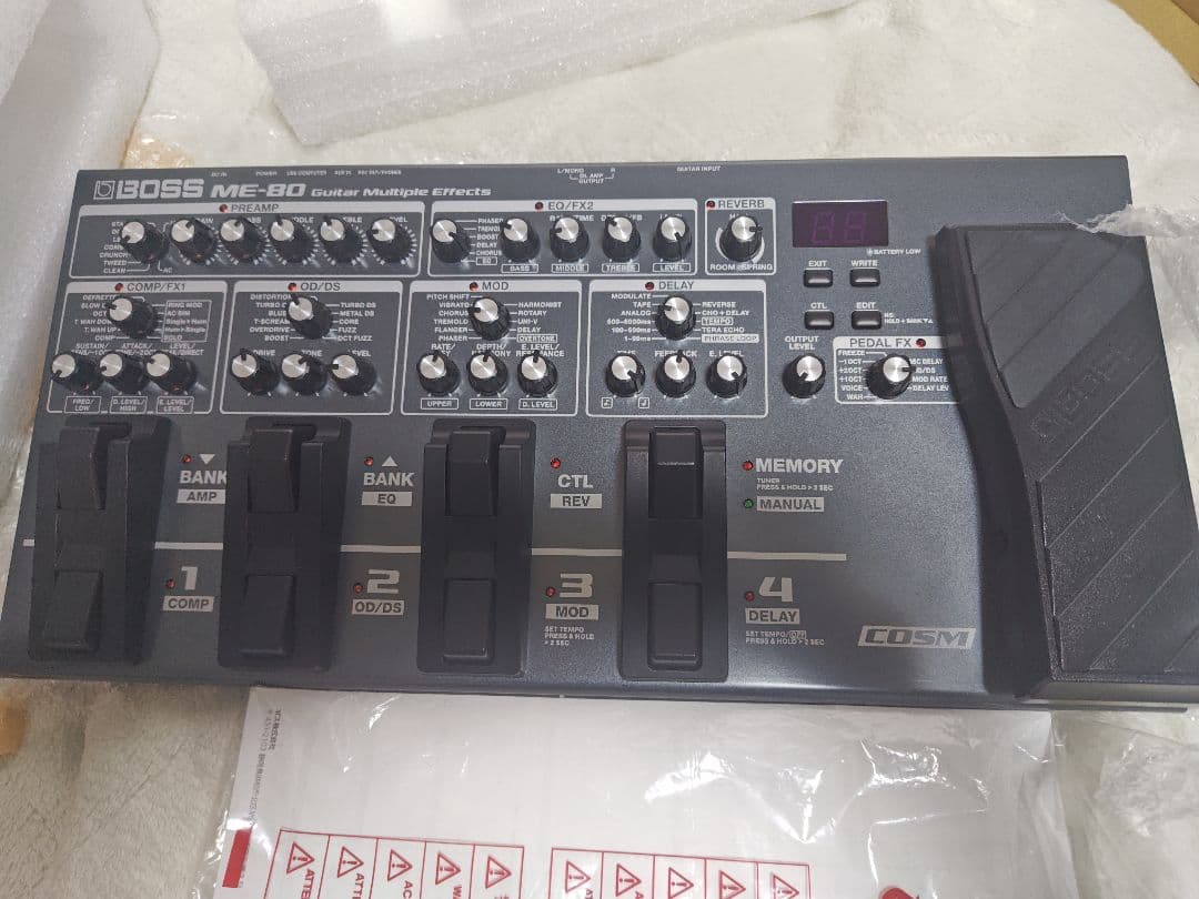 BOSS マルチエフェクター ME-80 Guitar　ほぼ未使用