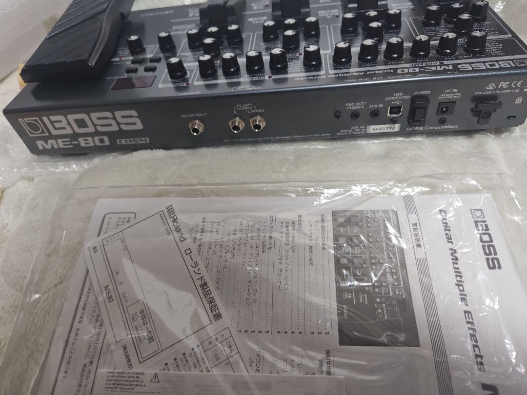 BOSS マルチエフェクター ME-80 Guitar　ほぼ未使用