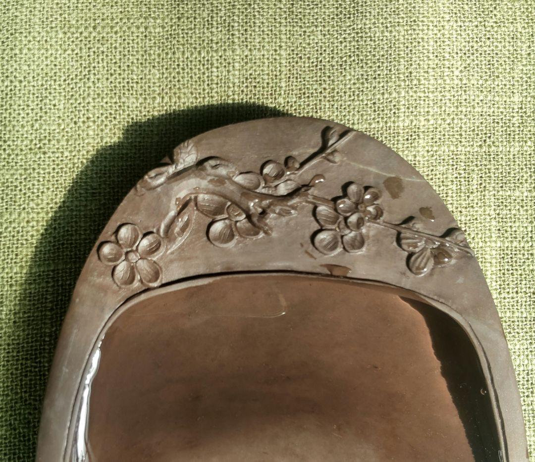 *69*Z276書道 硯 墨 端渓硯 梅 赤間硯 龍渓硯 骨董
