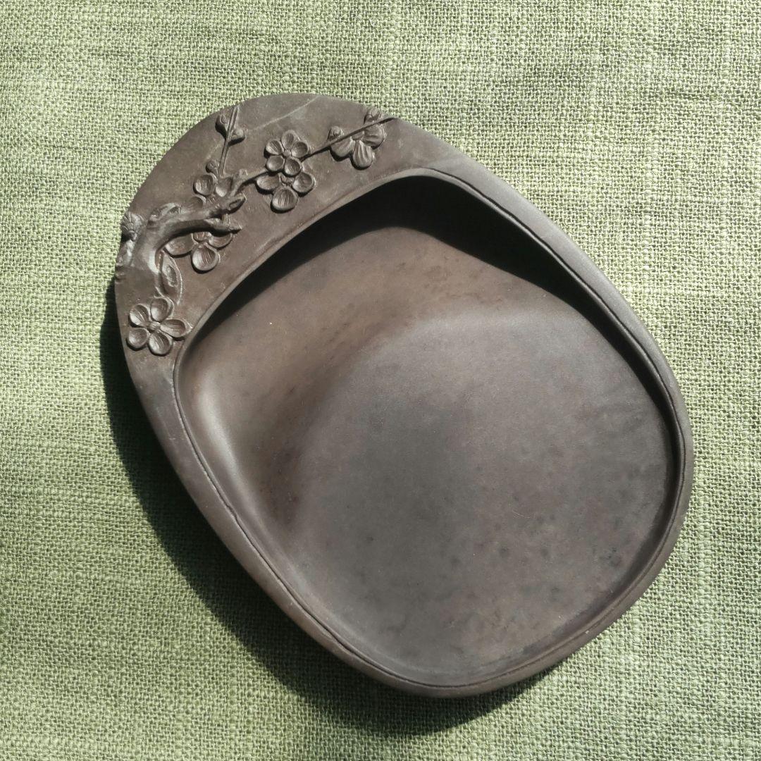 *69*Z276書道 硯 墨 端渓硯 梅 赤間硯 龍渓硯 骨董