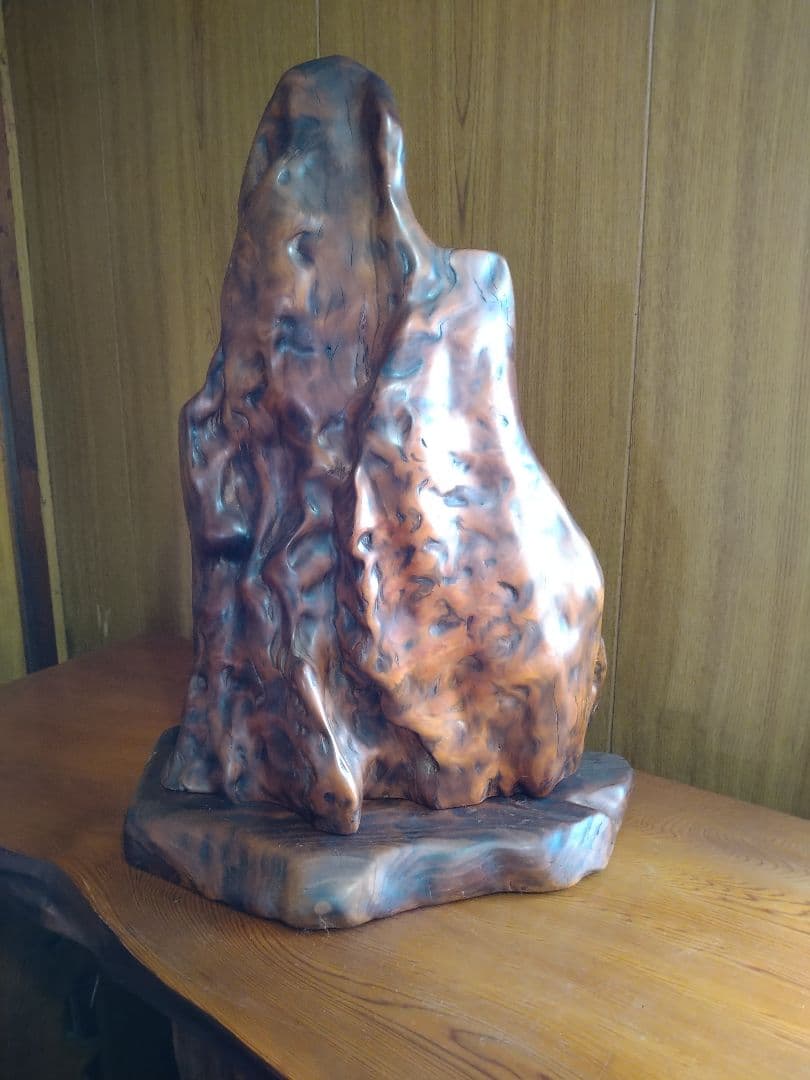 屋久杉 飾り棚1点物　　オマケあり