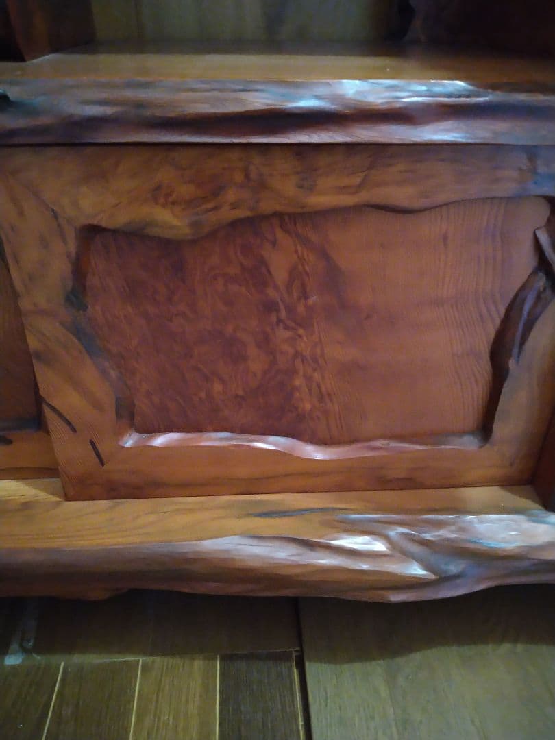 屋久杉 飾り棚1点物　　オマケあり