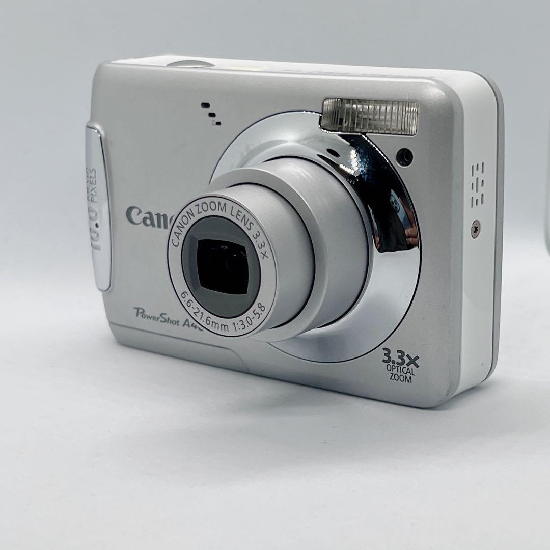 Canon PowerShot A480 シルバー デジタルカメラ 動作確認済