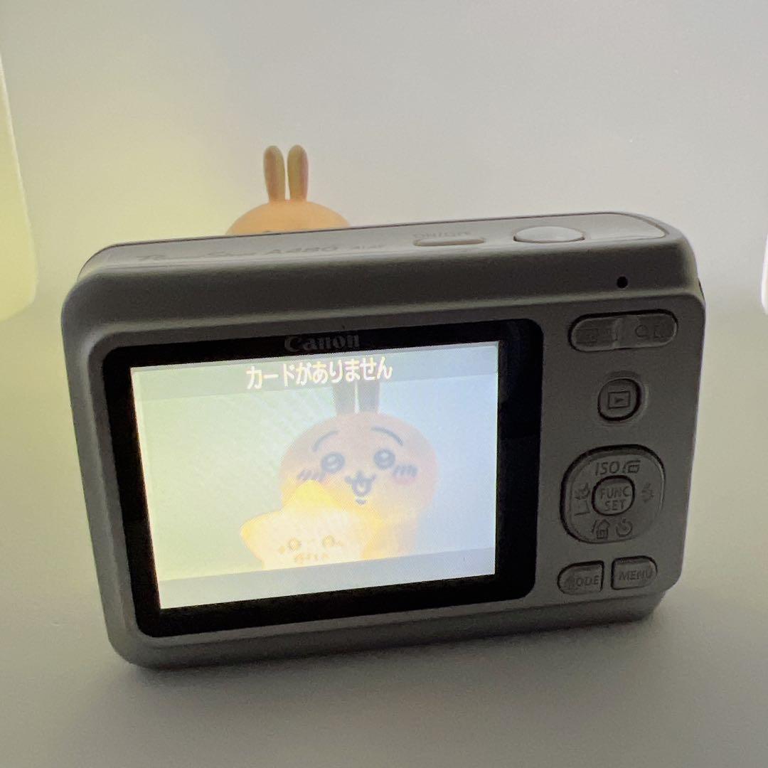 Canon PowerShot A480 シルバー デジタルカメラ 動作確認済