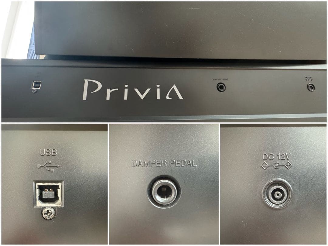 CASIO PRIVIA 電子ピアノ PX-130 BK デジタルピアノ