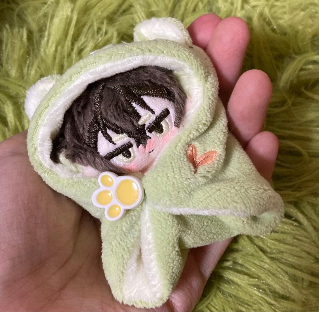 自作ぬいぐるみ・黄緑色の男の子