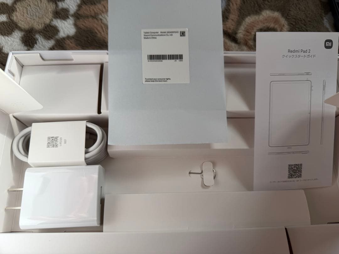 Androidタブレット本体 Redmi Pad 2 Graphite Gray 4GB 128GB