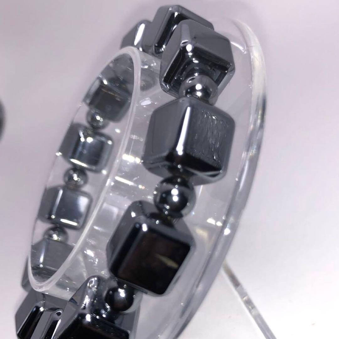 大特価　テラヘルツ 10mm シンプル ブレスレット 天然石 美容 健康