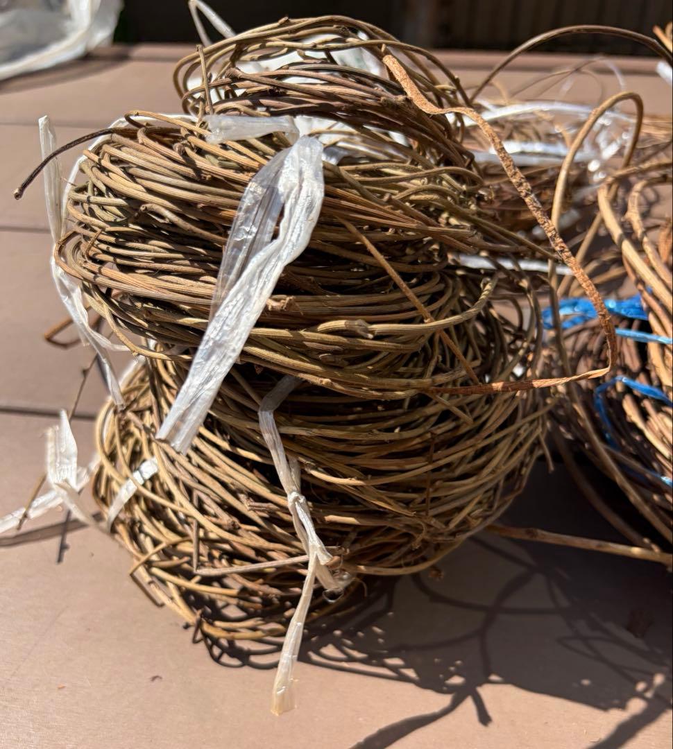 オオツヅラフジ 大葛藤 山葡萄 山ぶどう 木製クラフト素材 セット ハンドメイド