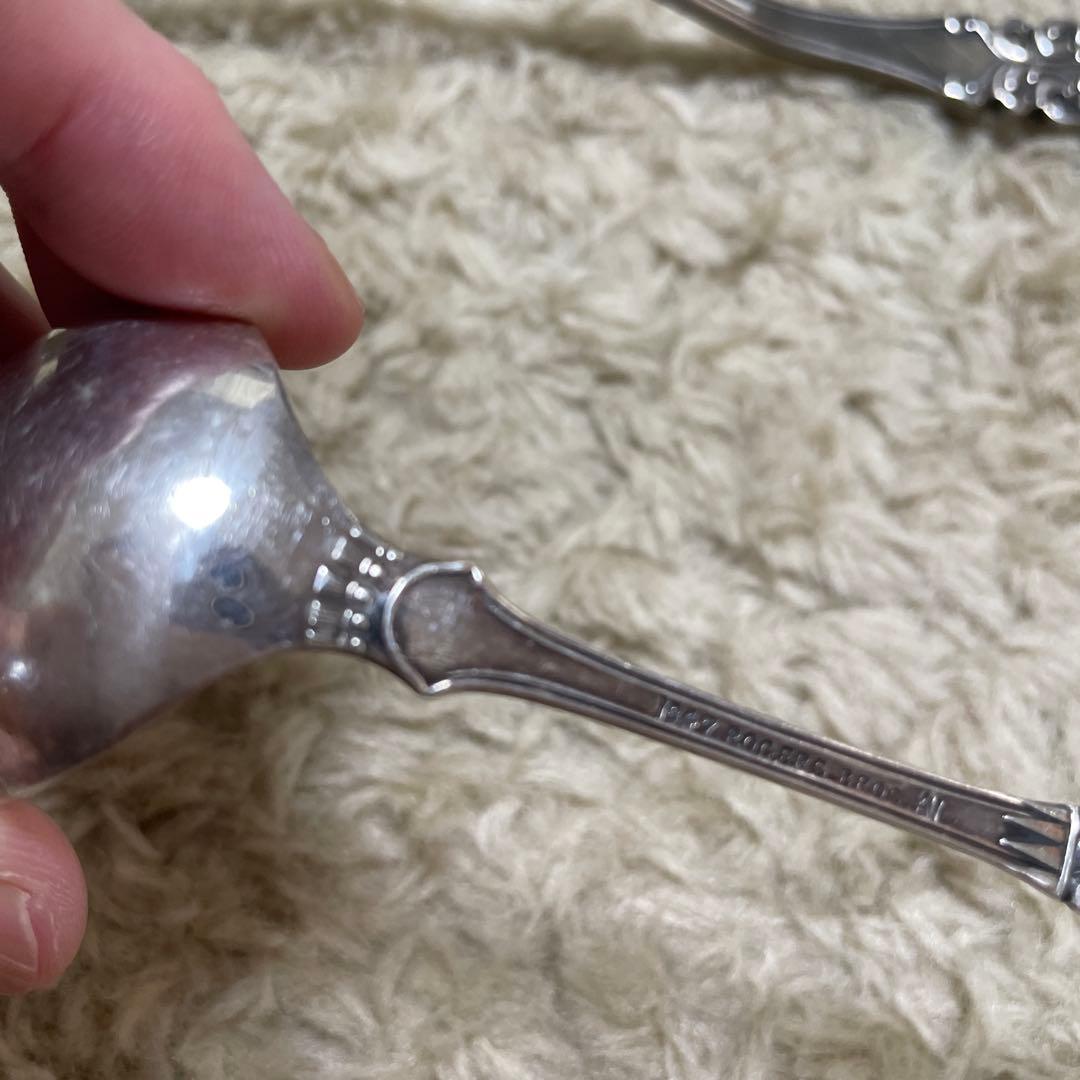 装飾的な　おたまとスプーン　セット