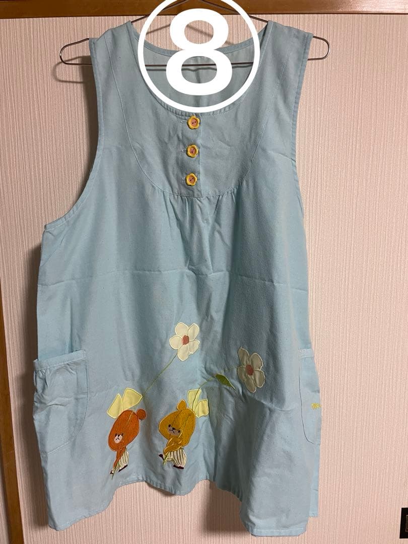 エプロン　保育士　介護士