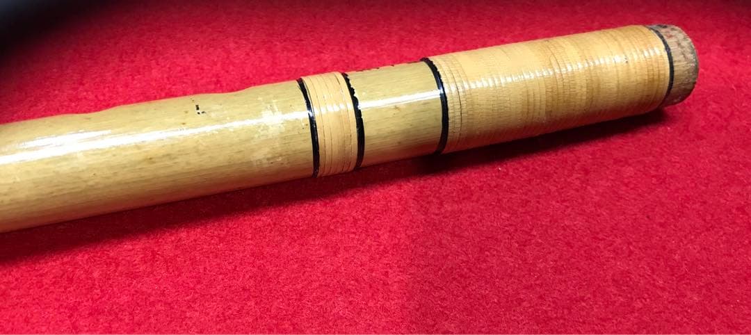 横笛280篠笛/7本調子/獅子田（竹水）/中古品