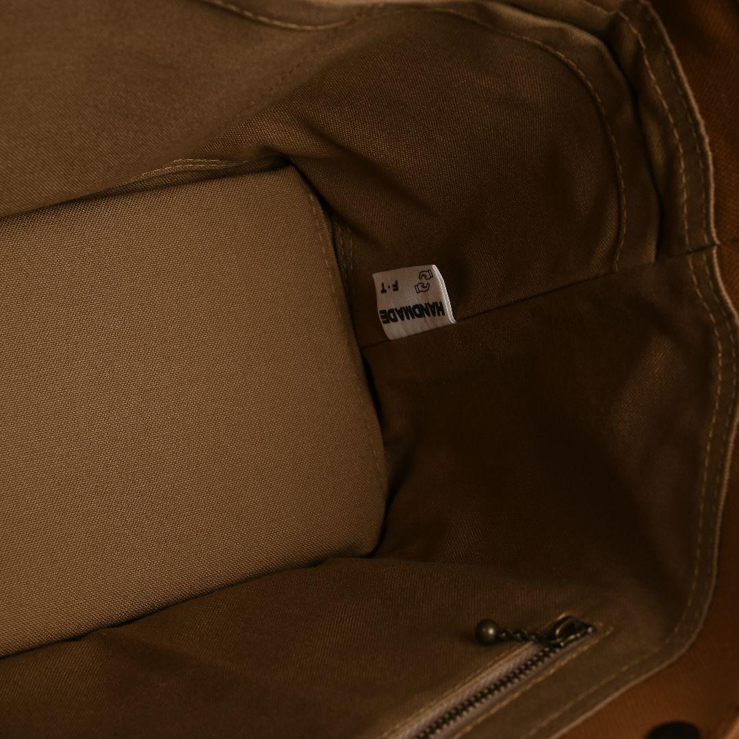 [オズのトト]8号/11号×倉敷帆布×8番糸 トートバッグL(ポケ5つ)