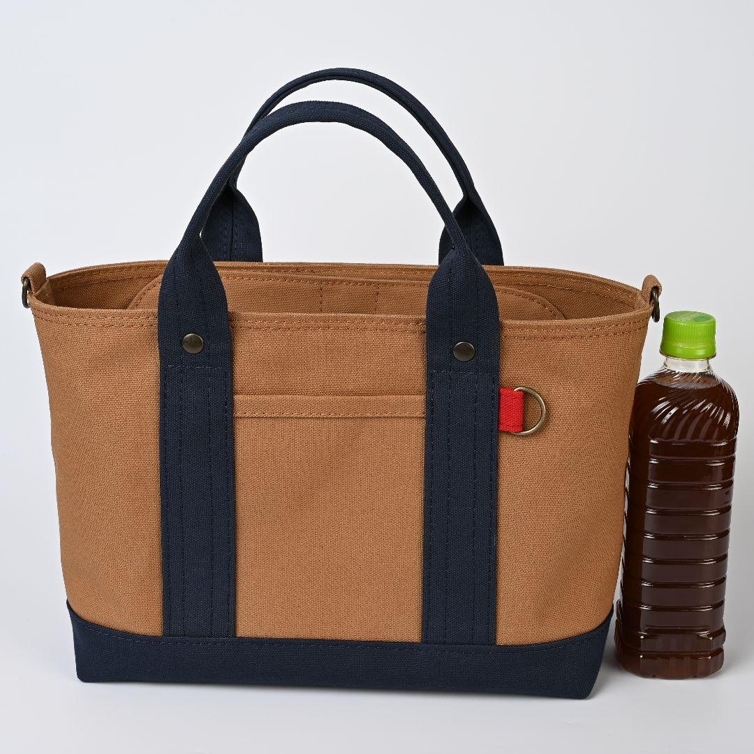 [オズのトト]8号/11号×倉敷帆布×8番糸 トートバッグL(ポケ5つ)