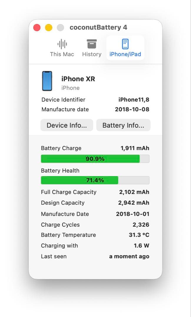 【やや傷】iPhoneXR 128GB コーラル SIMフリー