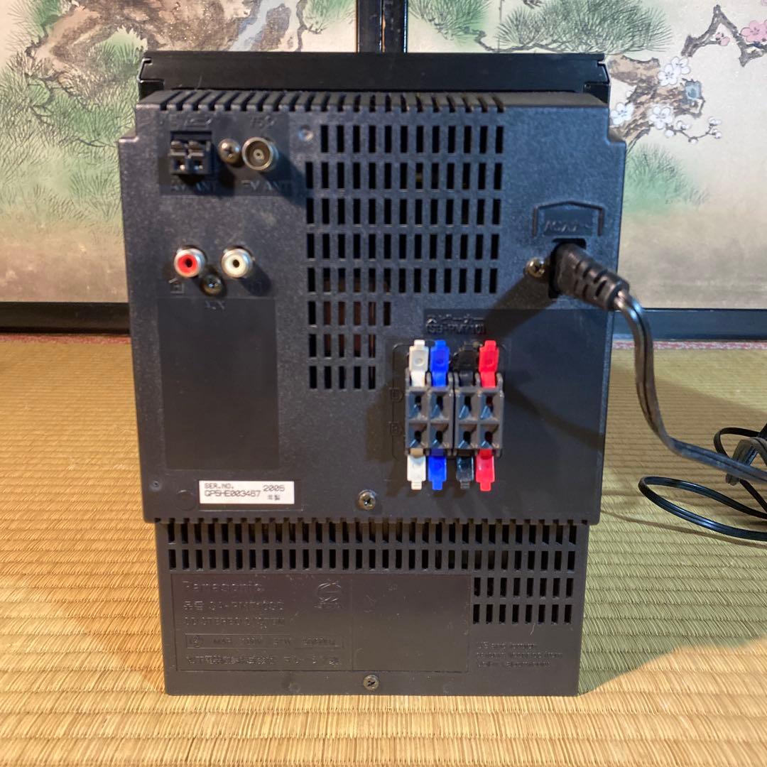 【ジャンク】Panasonic SDコンポ SA-PM710SD リモコン付