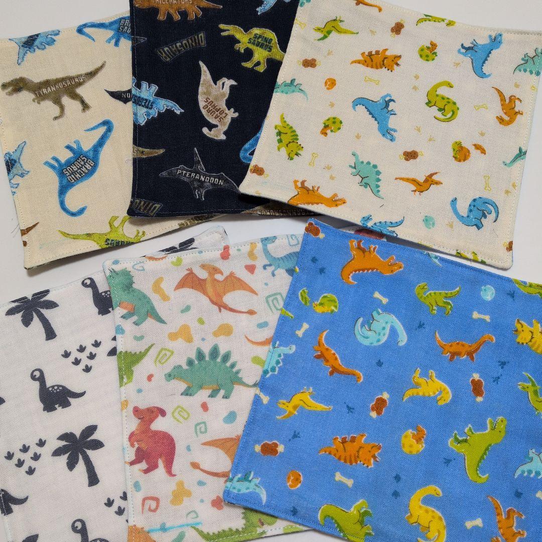 ︎✿ 購入前プロフ必読 ︎✿さま専用 恐竜ハンドメイドガーゼハンカチ　ハンカチ