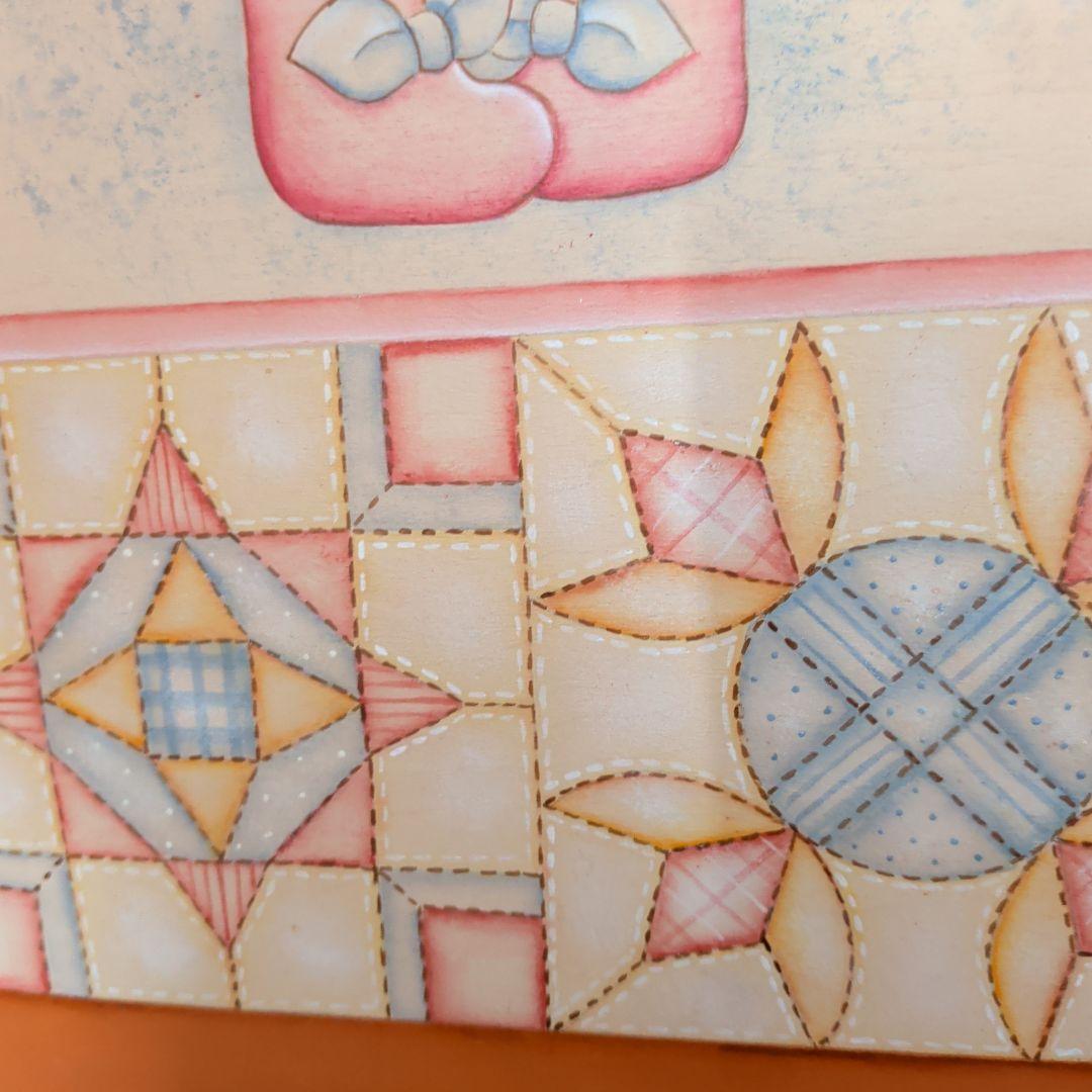 トールペイント　四季　71cm✕44cm
