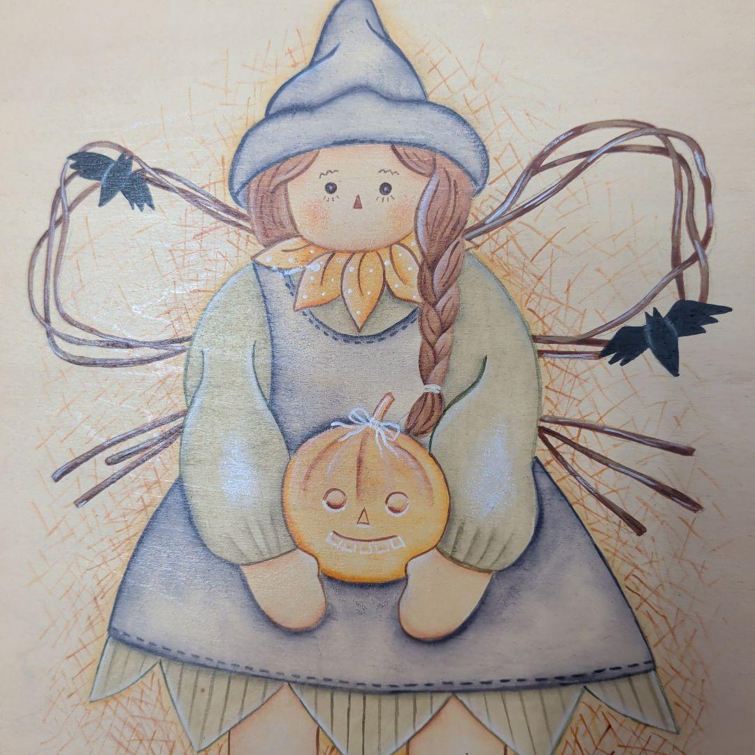 トールペイント　四季　71cm✕44cm