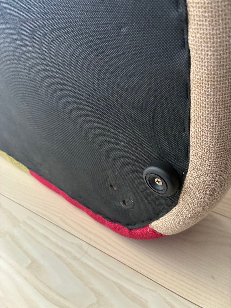 不二貿易　カラフルパッチワークソファ