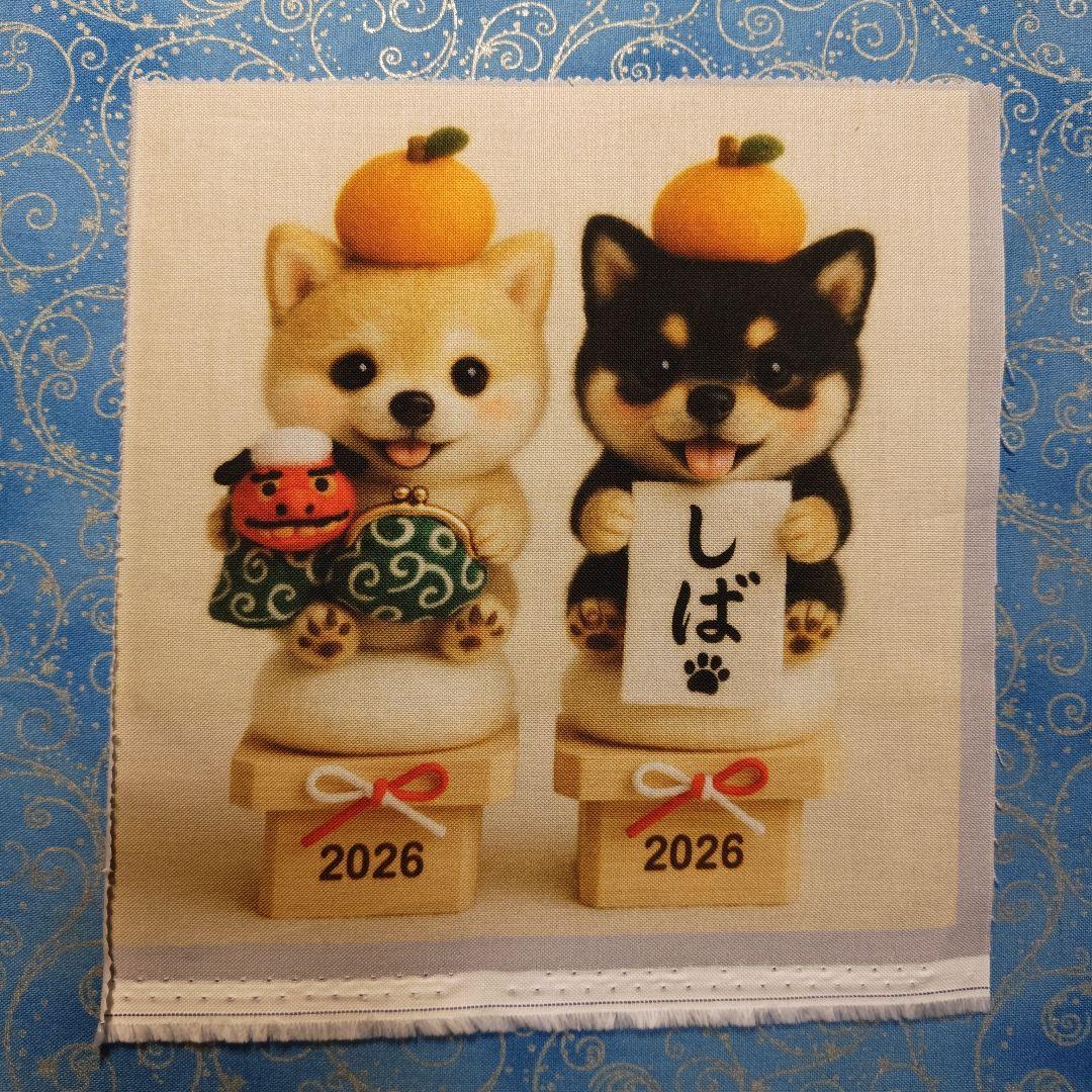 ご確認用　mamasan様 わんこさん柄　ハンドメイド　12月