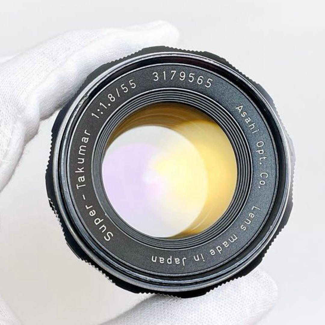 【美フレア】Super Takumar 55mm f1.8 整備済 m42