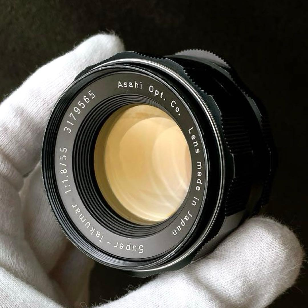 【美フレア】Super Takumar 55mm f1.8 整備済 m42