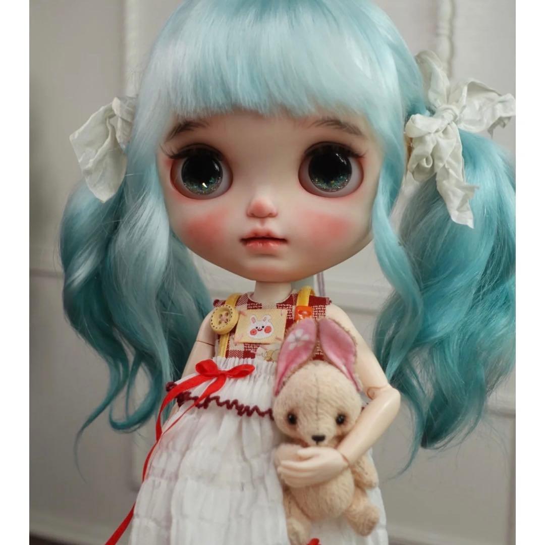 作家様カスタムブライス 人形 キラキラ 微笑みちゃん 優しい フルセット