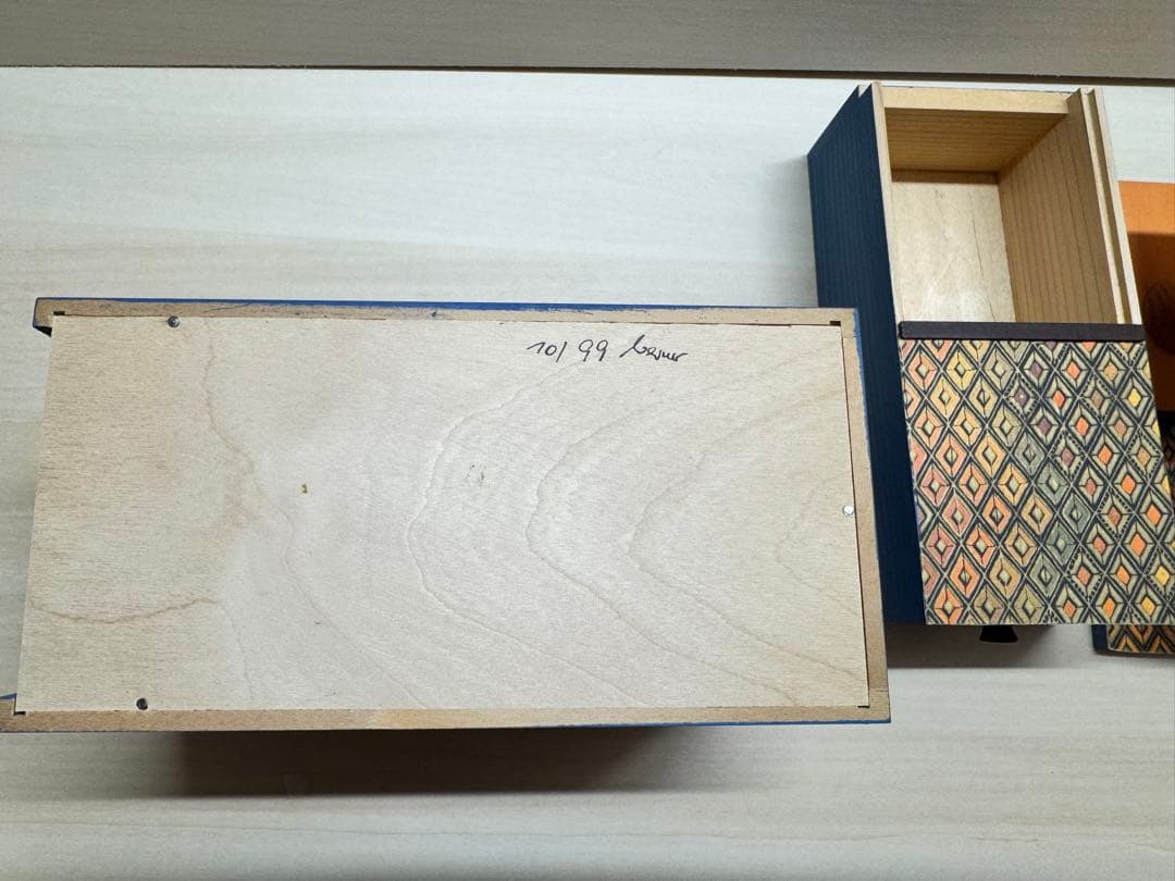 ハリー ヴェルナー　カラクリ玩具 ザイフェン　木のおもちゃ