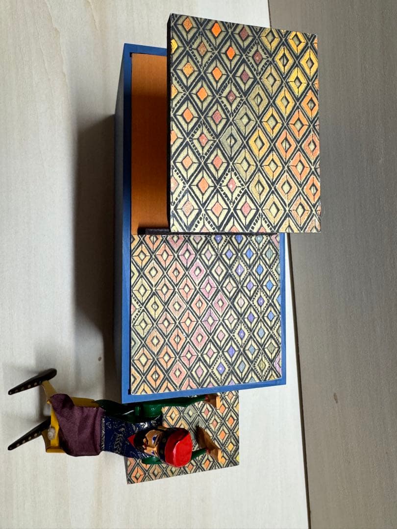 ハリー ヴェルナー　カラクリ玩具 ザイフェン　木のおもちゃ