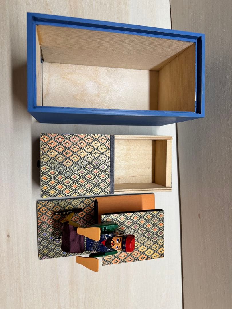 ハリー ヴェルナー　カラクリ玩具 ザイフェン　木のおもちゃ