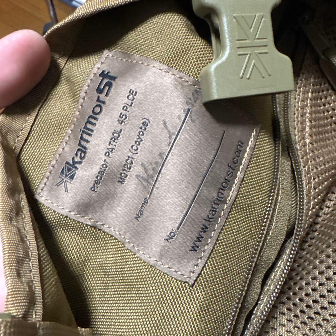 karrimor Sf predator patrol45 バックパック