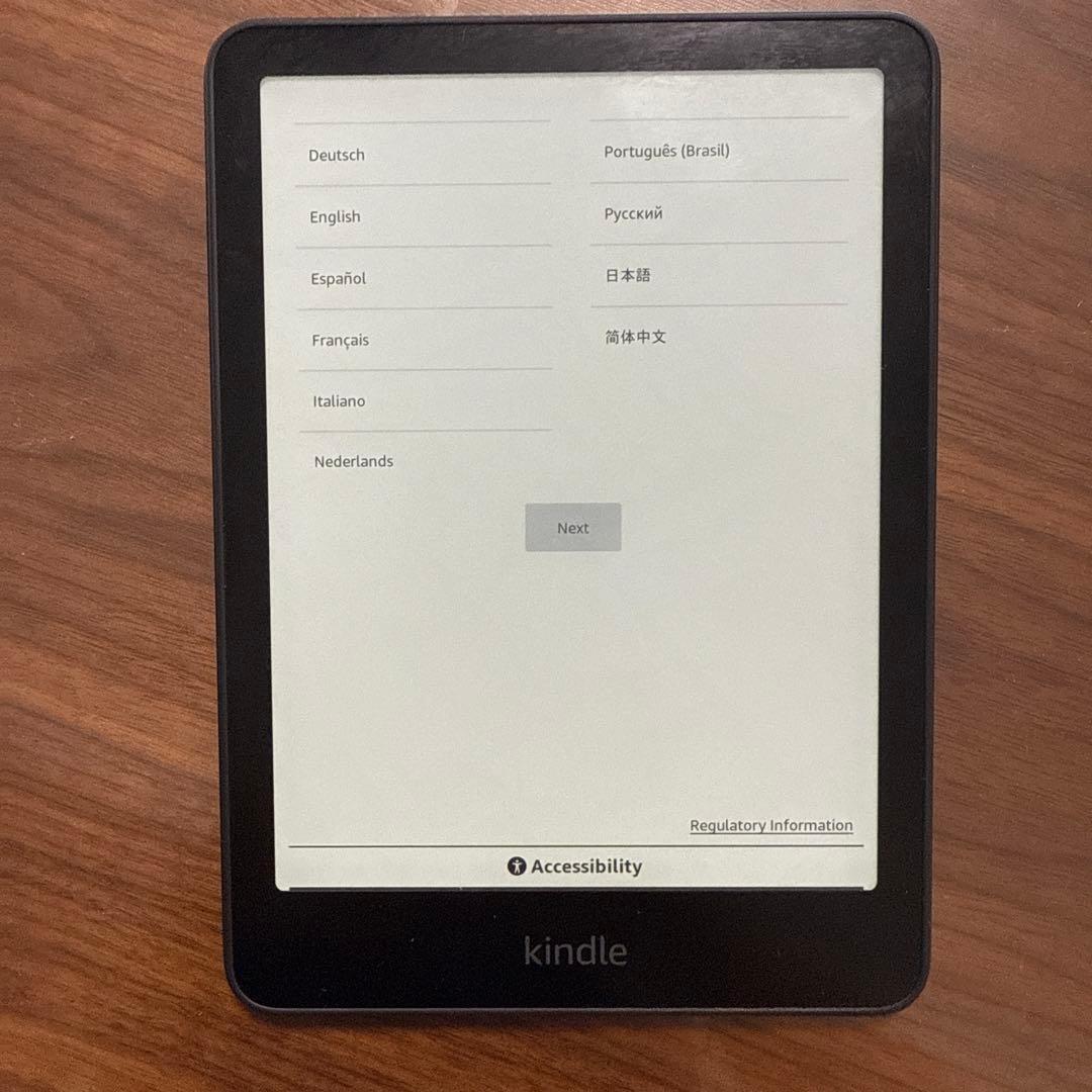 Kindle Paperwhite 第12世代 32GB 美品