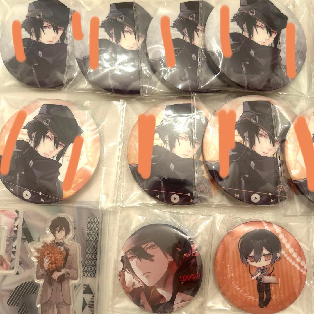 クリミナーレ！ ネロ 缶バッジ カード アクリルスタンド セット売り